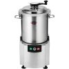 Food Processor & Vegetable Chopper, 19 Quart Food-Grade Stainless Steel Food Processor Chopper with S-Curve Blade and Scraper