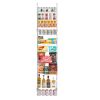 Over the Door Pantry Organizer, 10-Tier Pantry Organization and Storage, Heavy-Duty Steel Hanging Spice Rack, Adjustable Wall Seasoning Shelves