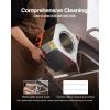 Electric Cheese Dispenser with Pump, 2.4L Commercial Hot Fudge Warmer, Plastic Pump Dispenser